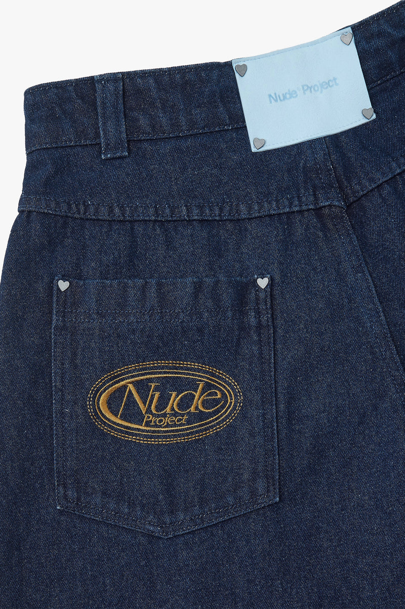Barrel Jeans Dark Indigo