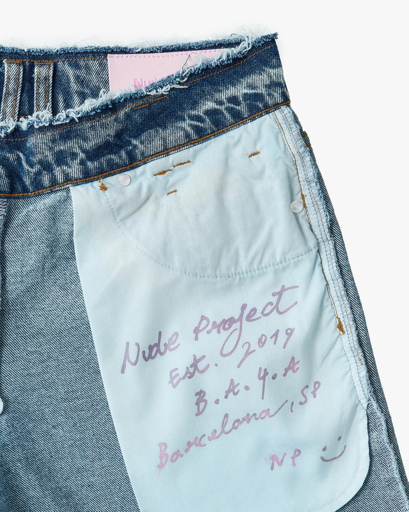 Old Baggy Jeans Indigo Washed