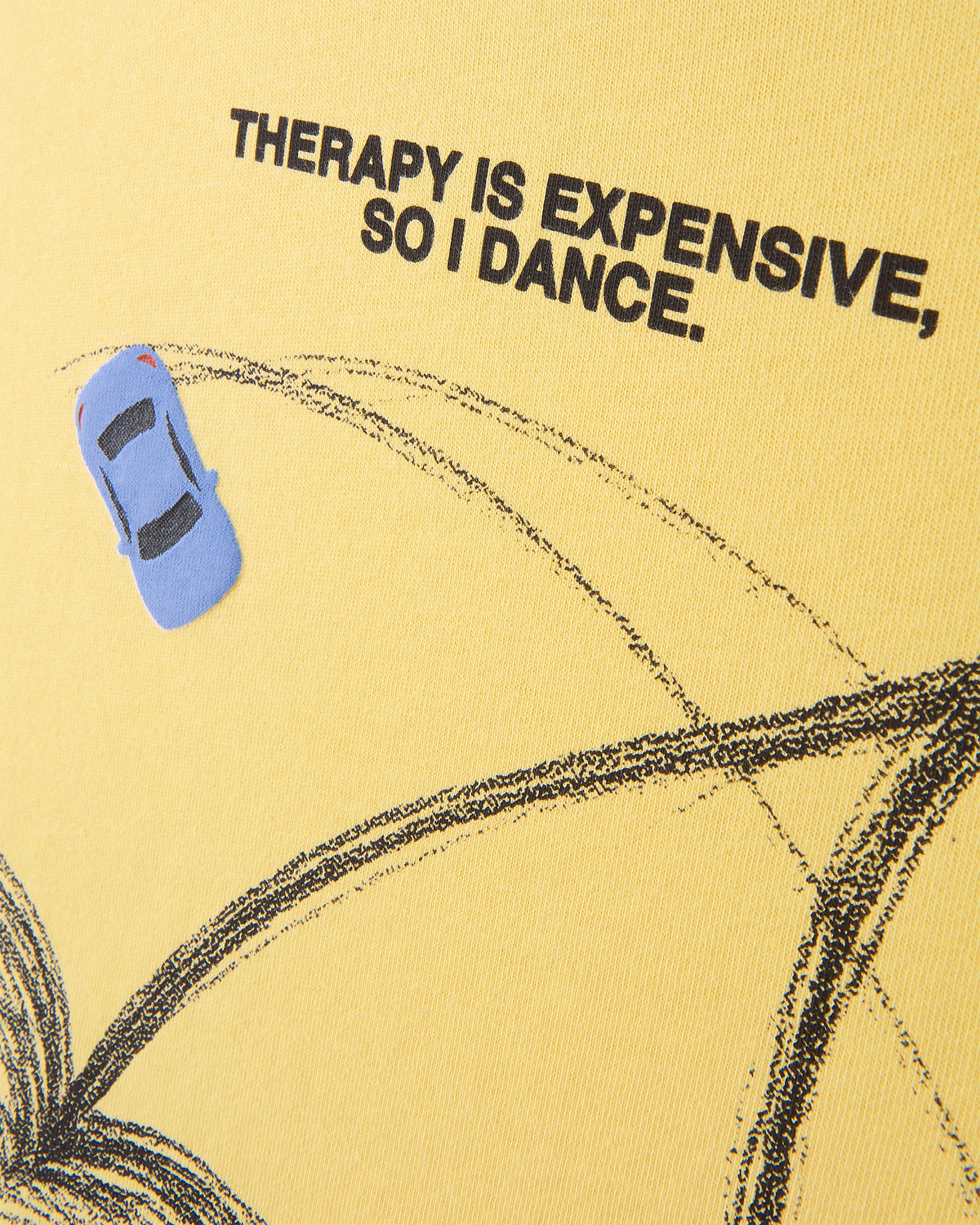 Racing Line Tee Yellow