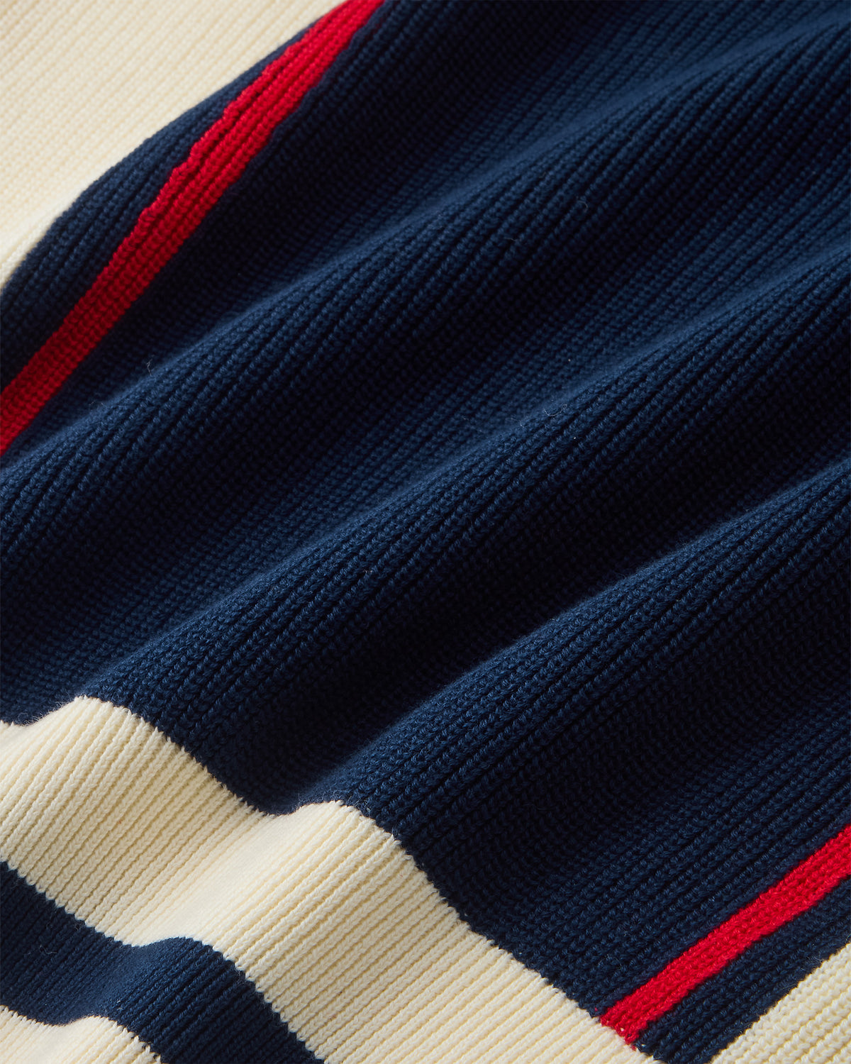 Senna Knit Quarter-Zip Navy