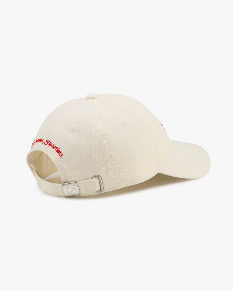 Classique Cap Ivory/Red