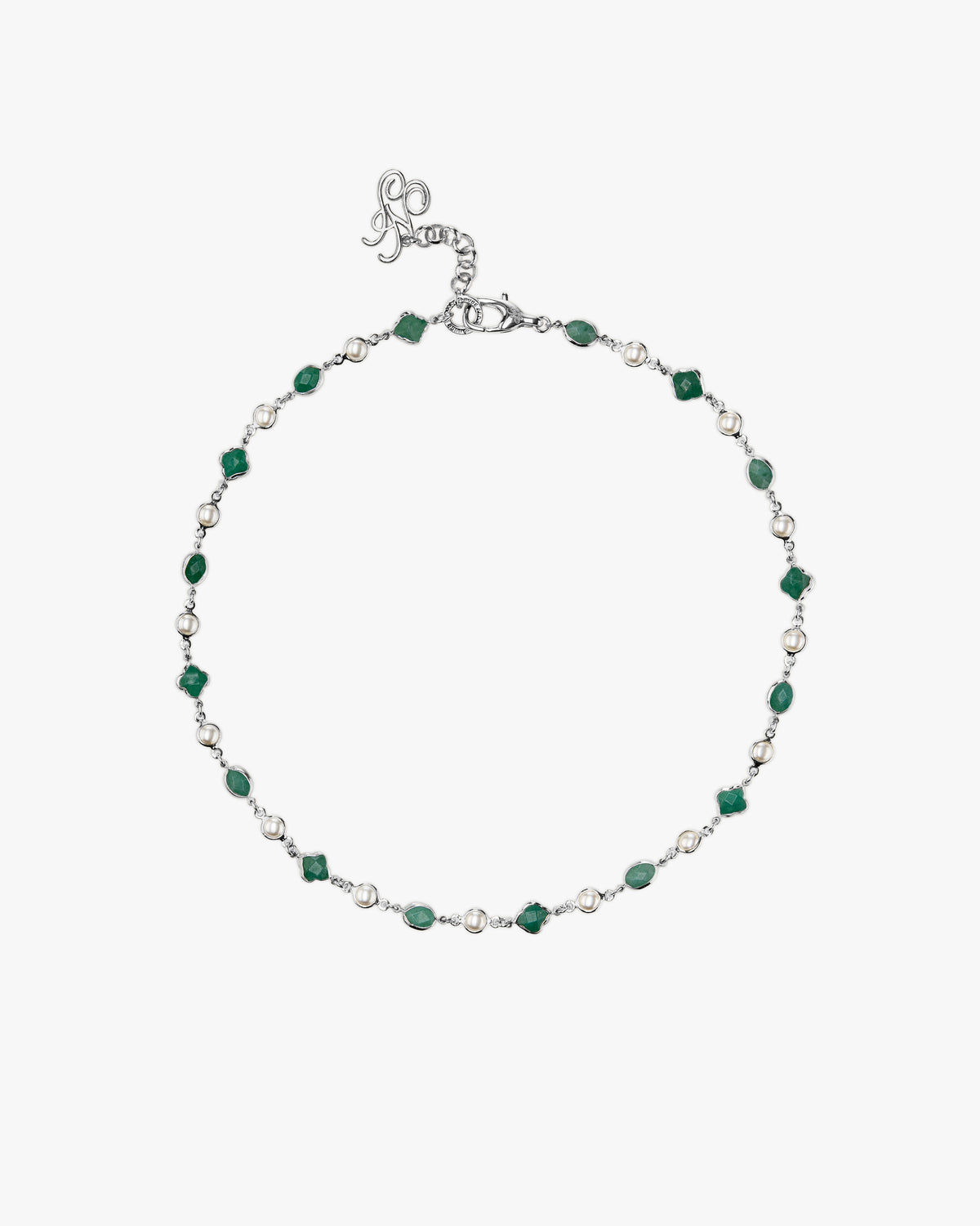 Palmas Necklace Green