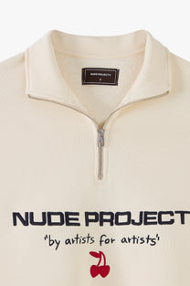 Sport Quarter-Zip Marshmallow