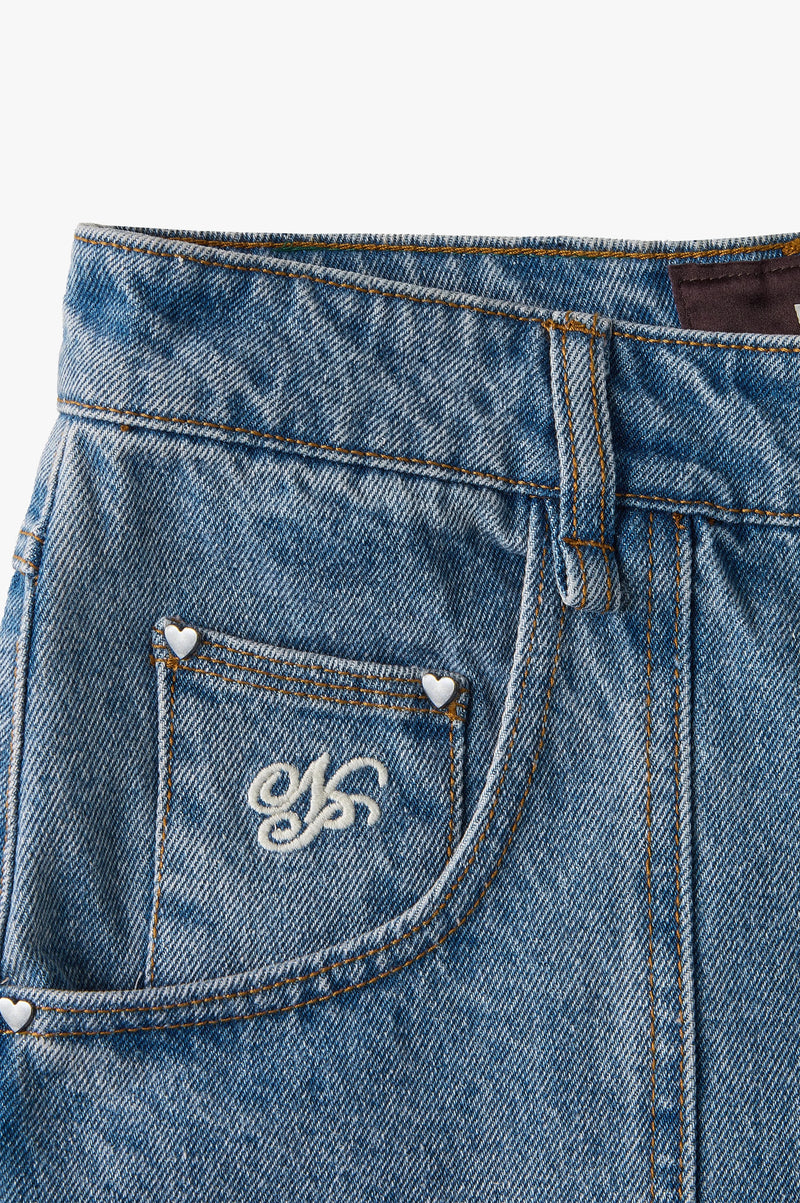 Denim Jorts Blue