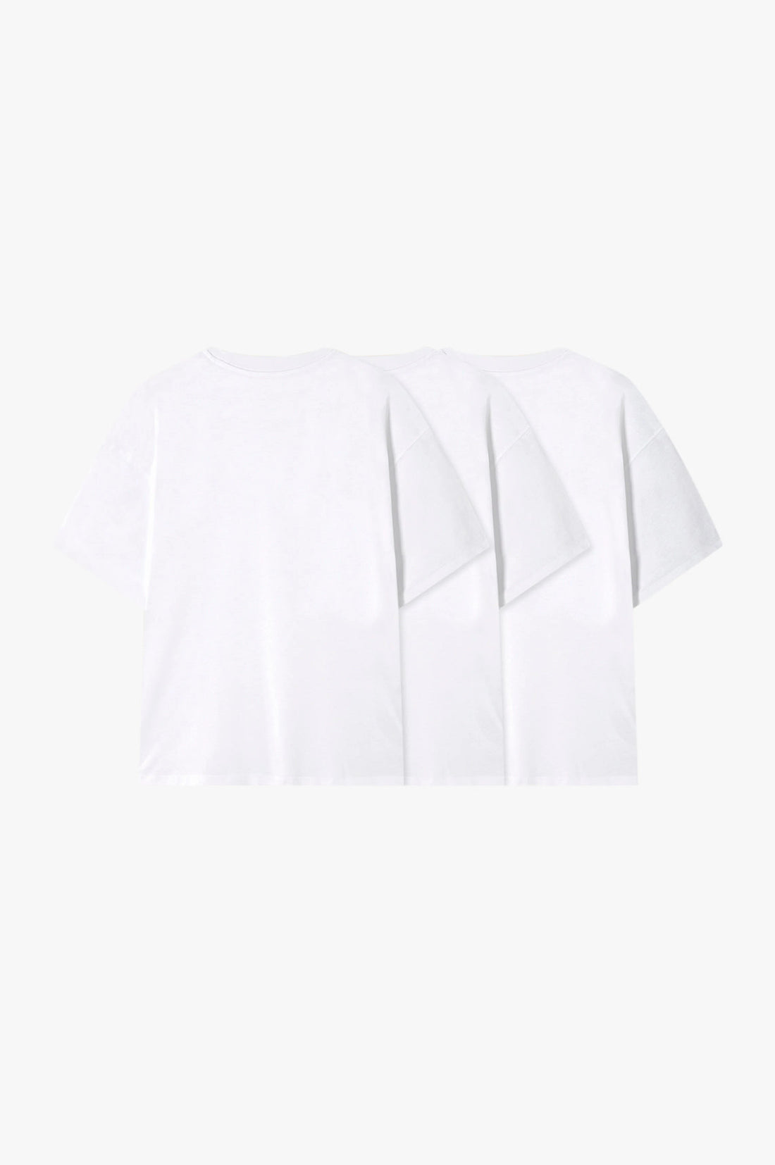 Basic Tee White 3xPack