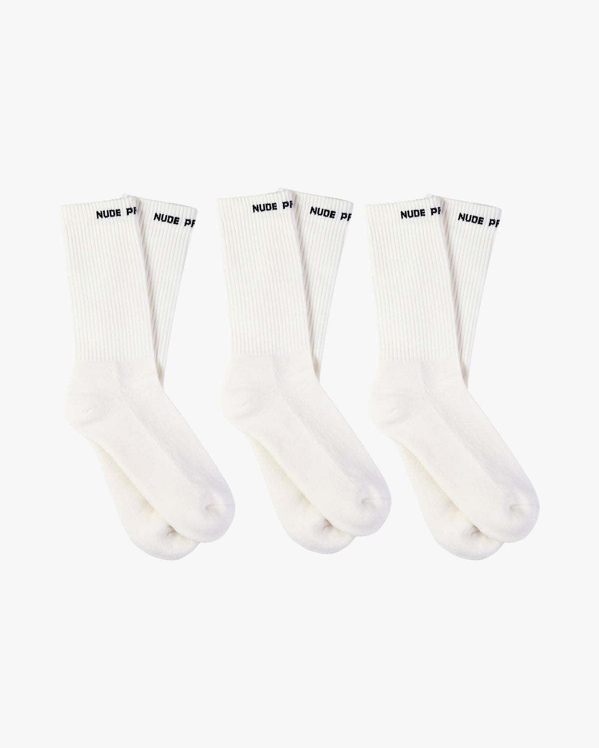 All day Socks White 3xPack