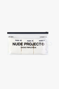 All day Socks White 3xPack