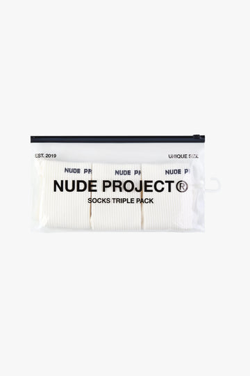 All day Socks White 3xPack