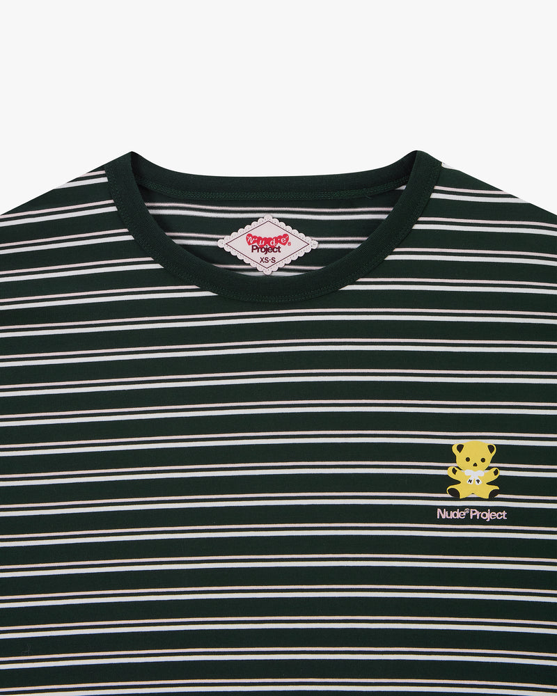 Camiseta Manga Larga Bear Stripped