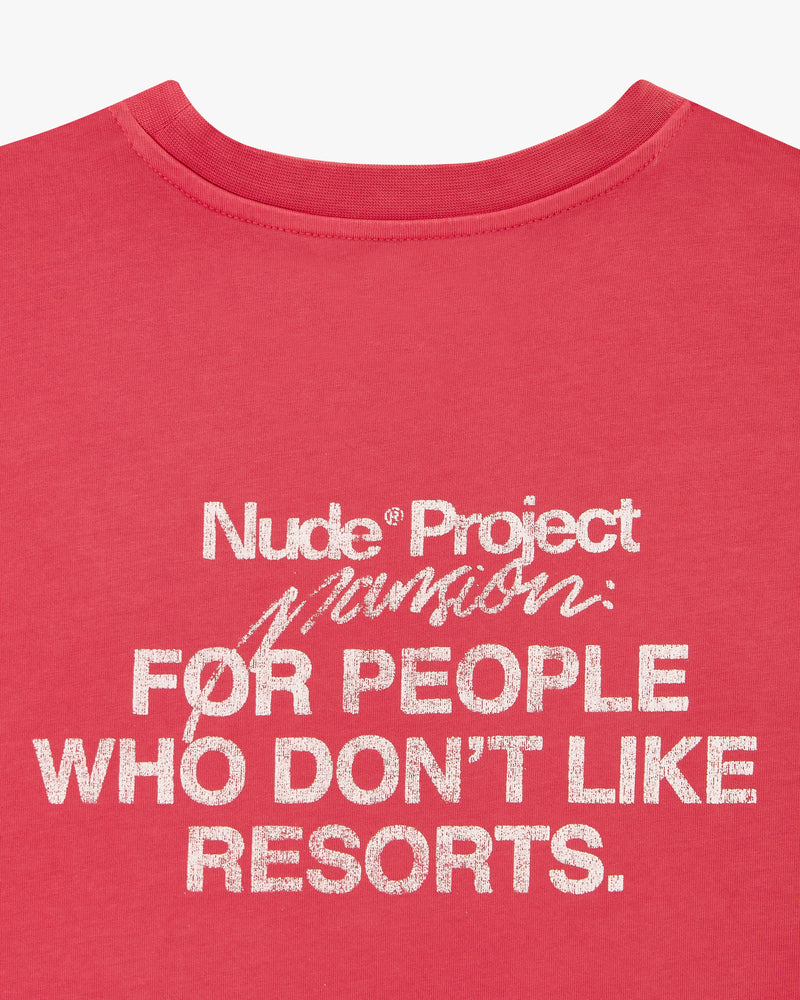 Kisses Long-Sleeve Tee Red
