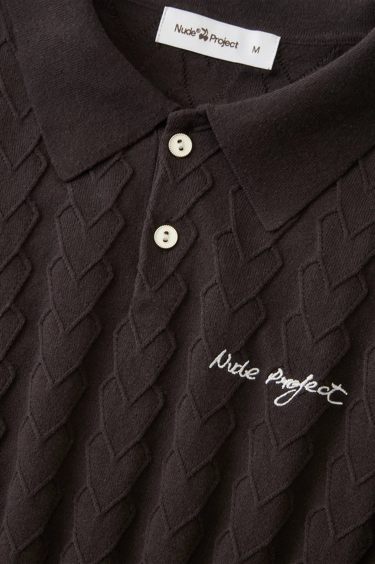 Cora Knit Polo Brown
