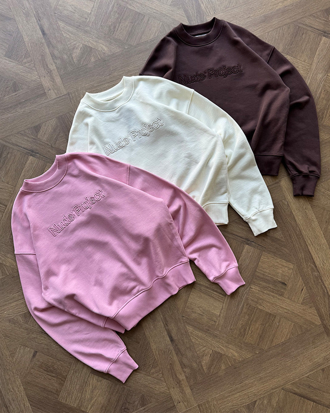 Brun Sweatshirt Pink