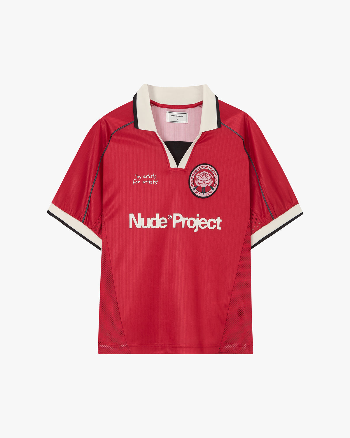 Basic Football Tee Red