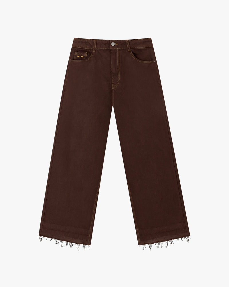 Old Baggy Jeans Brown