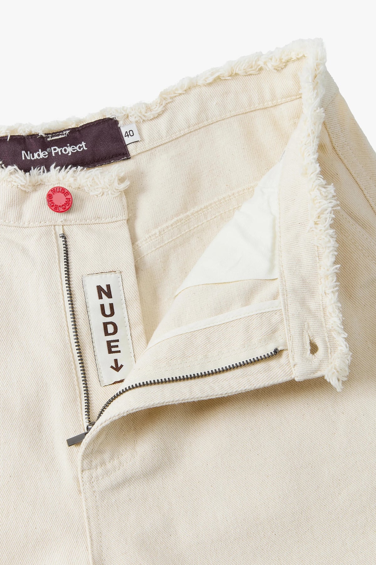 Cherry Crew Raw Denim Jorts
