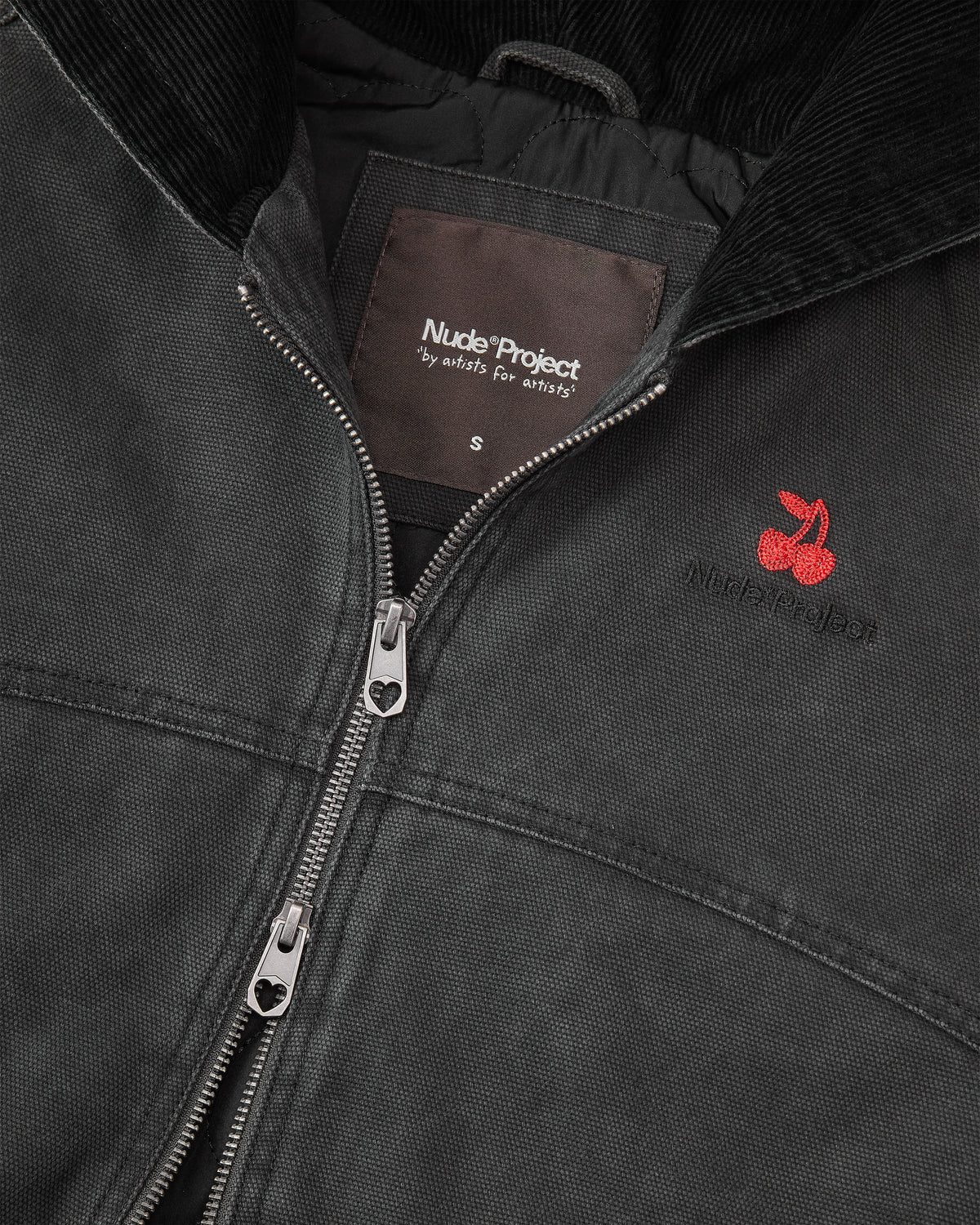Worker Jacket Canvas Ash