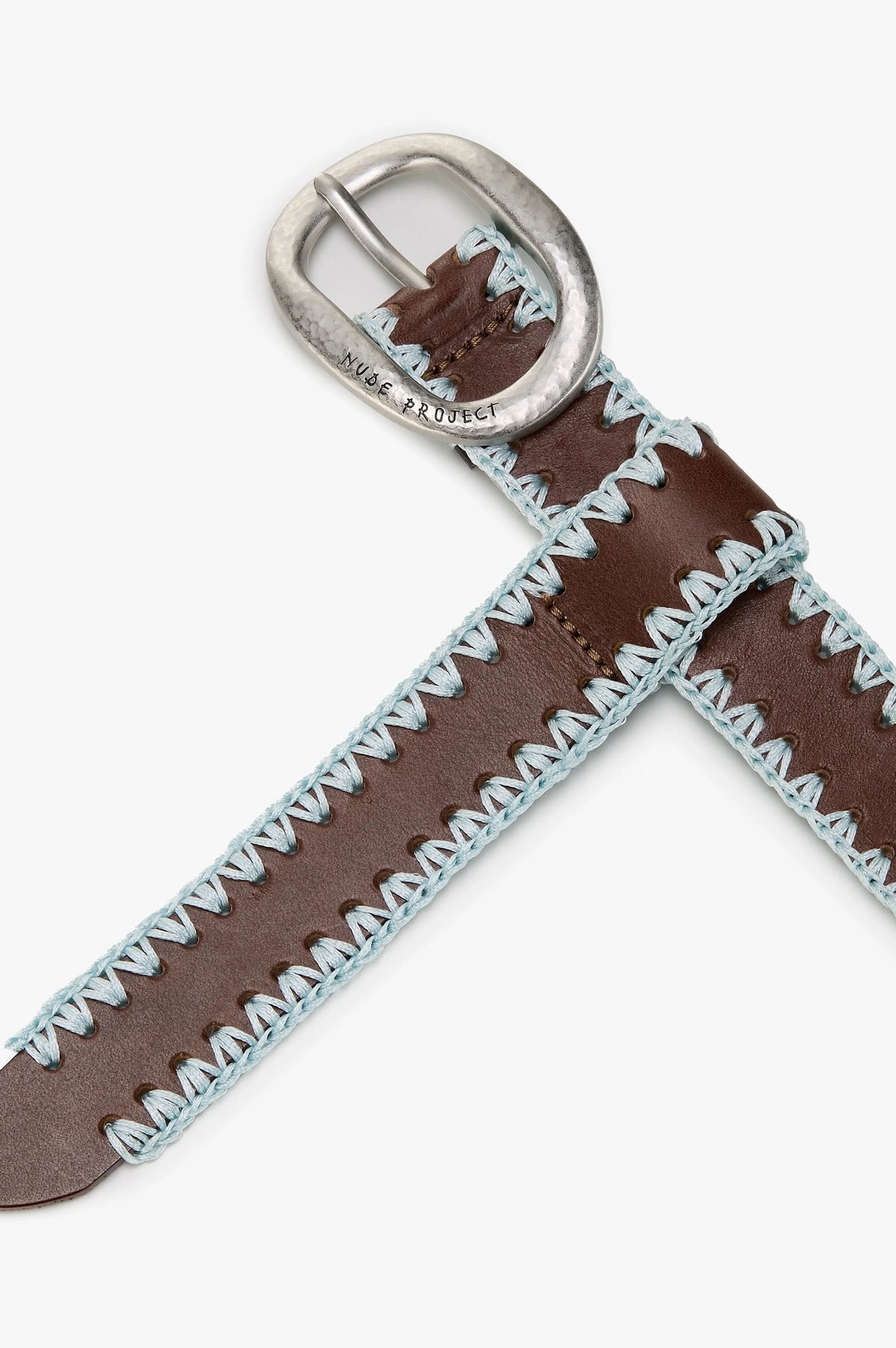 Stitched Genuine Leather Belt