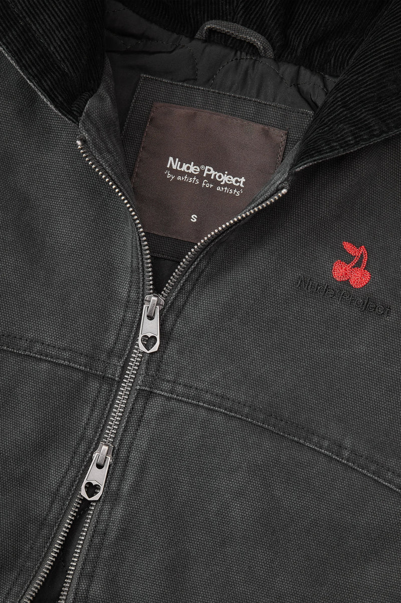 Worker Jacket Canvas Ash