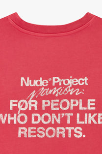 Kisses Long-Sleeve Tee Red