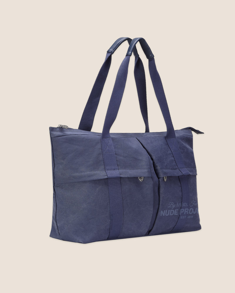 SHOPPER ARMY WASHED NAVY