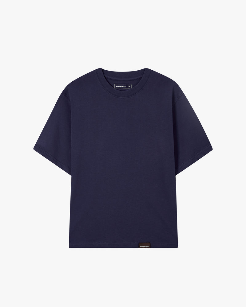 BASIC TEE LILAC/GREY/NAVY 3XPACK