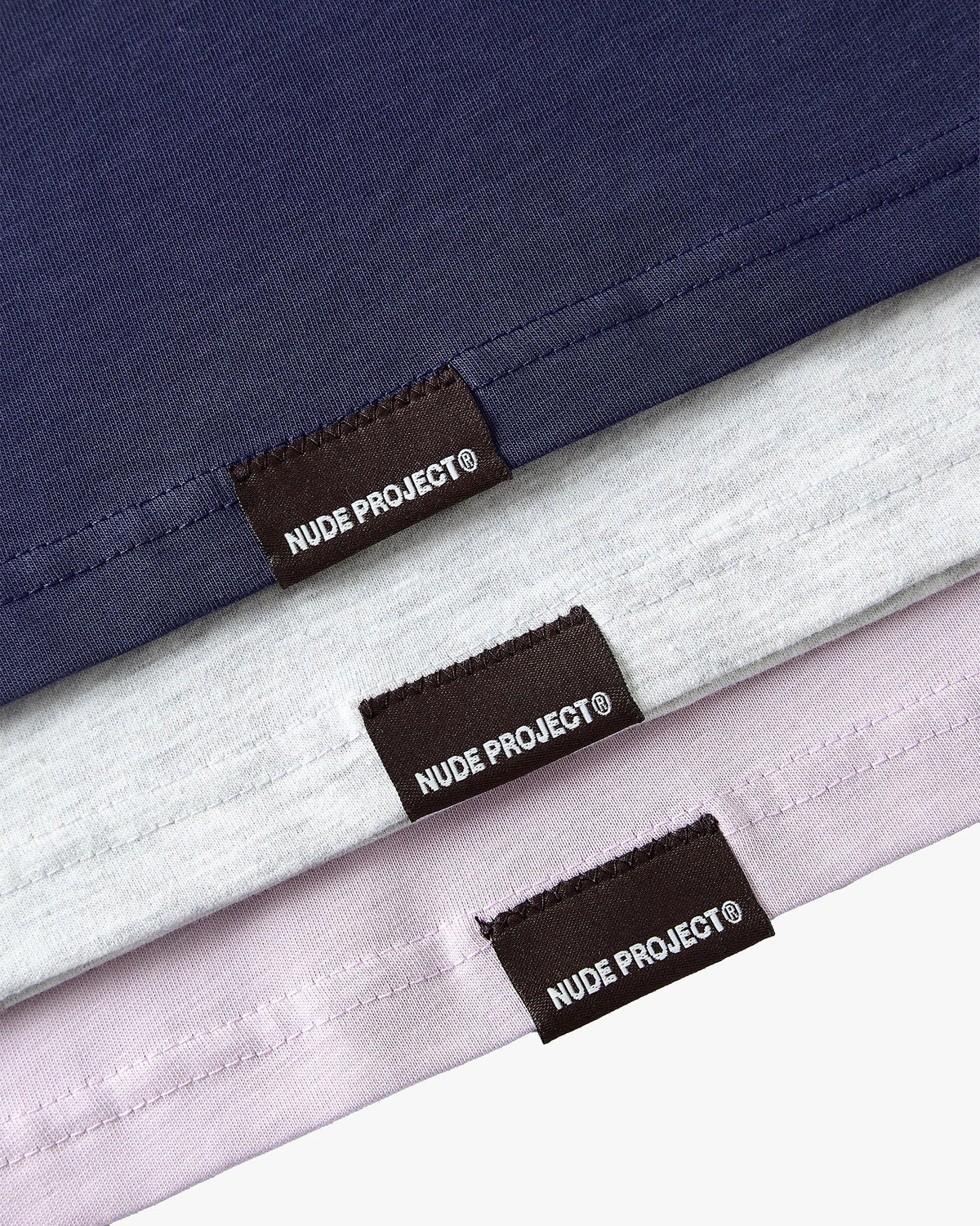 Basic Tee Lilac/Grey/Navy 3Xpack