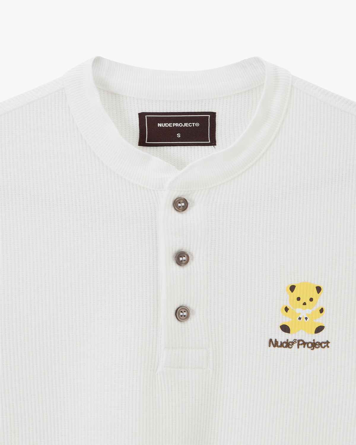 Bear Waffle Long-Sleeve Tee