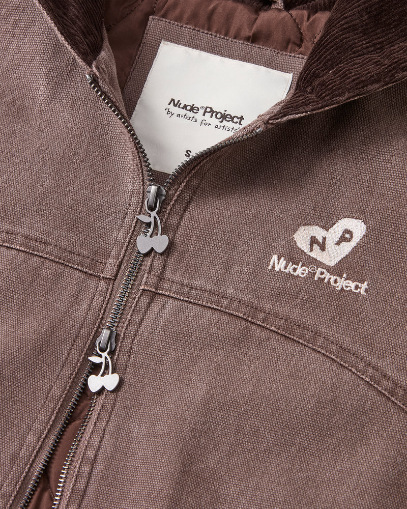 Co-Worker Jacket Canvas Brown
