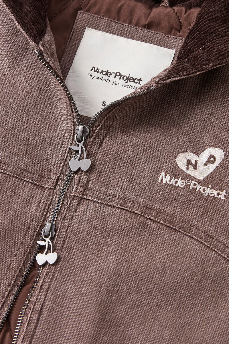 Co-Worker Jacket Canvas Brown