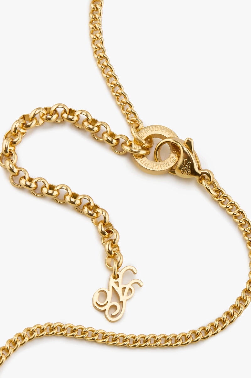 Cherry Necklace Gold
