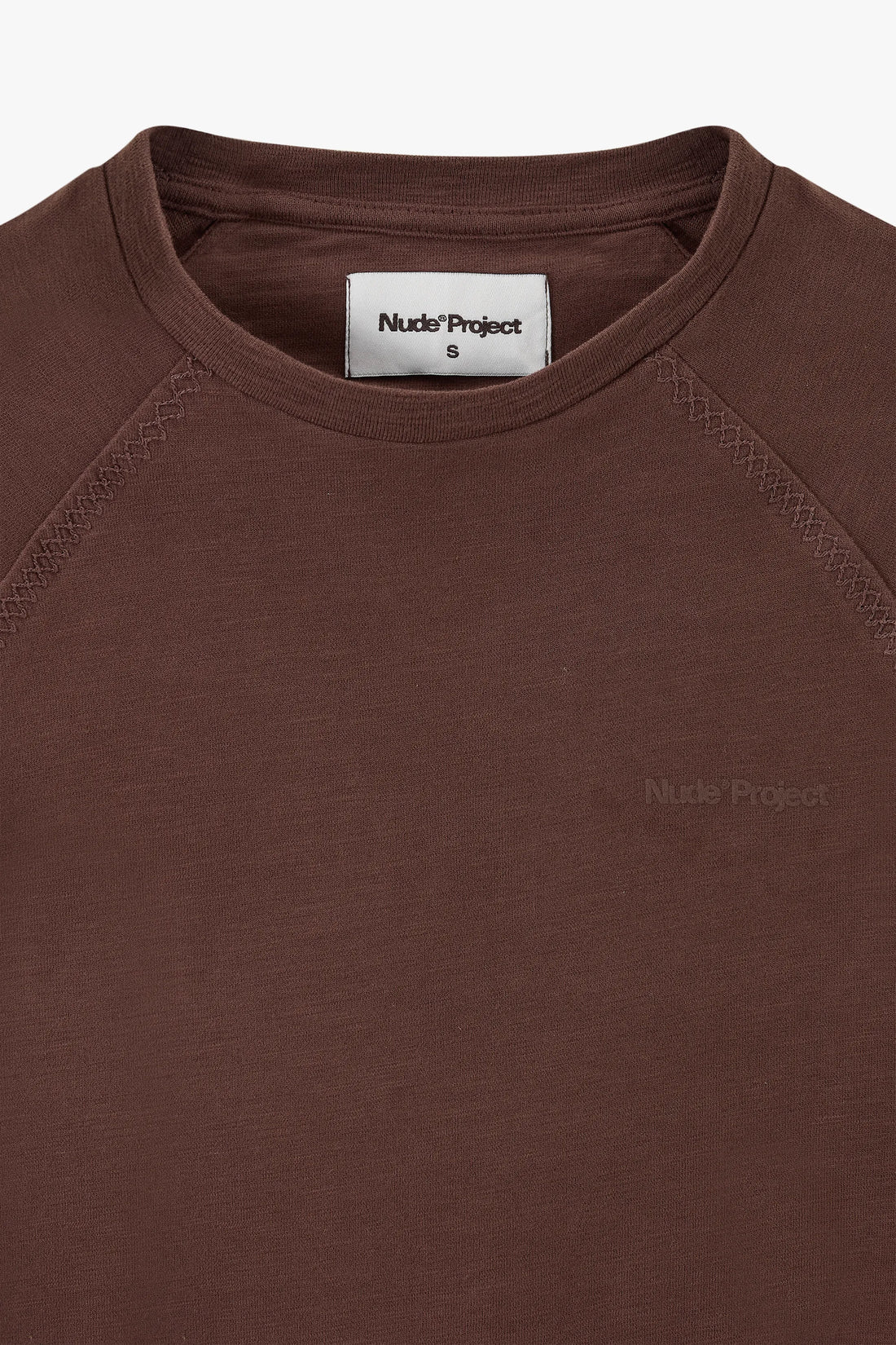 Basic Long-Sleeve Tee Brown