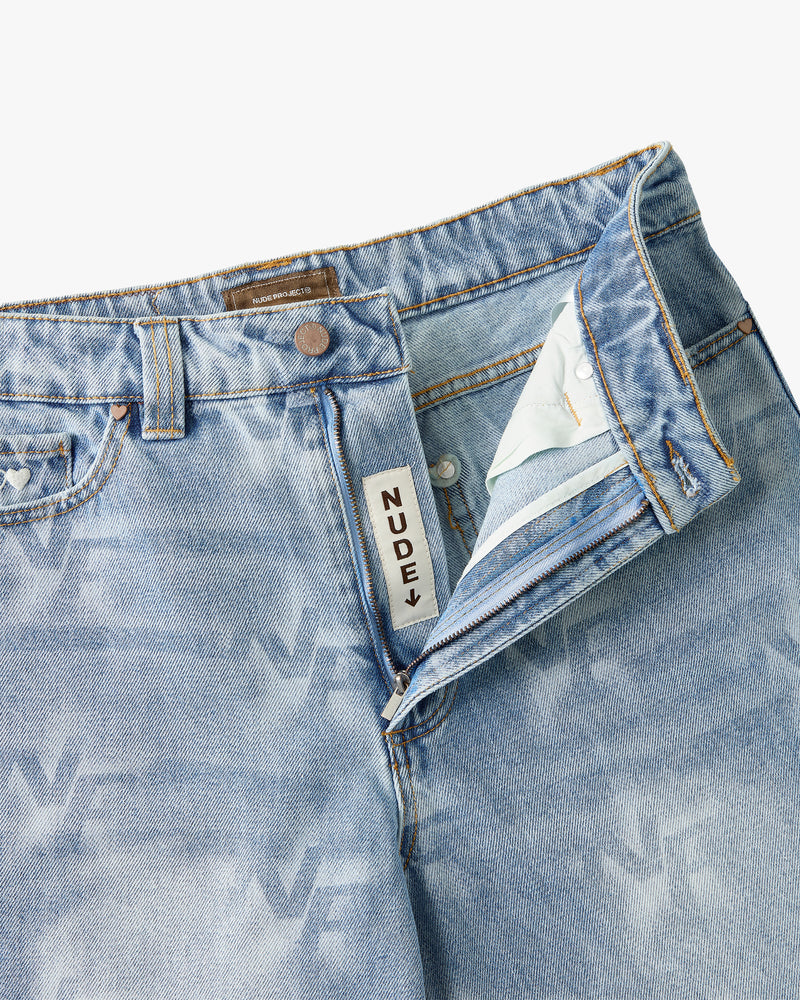 LA STAR DENIM PANTS