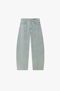 Barrel Jeans Acid Wash