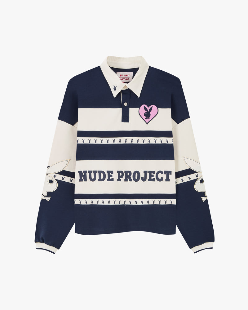 Polo Rugby Playboy Azul Marino