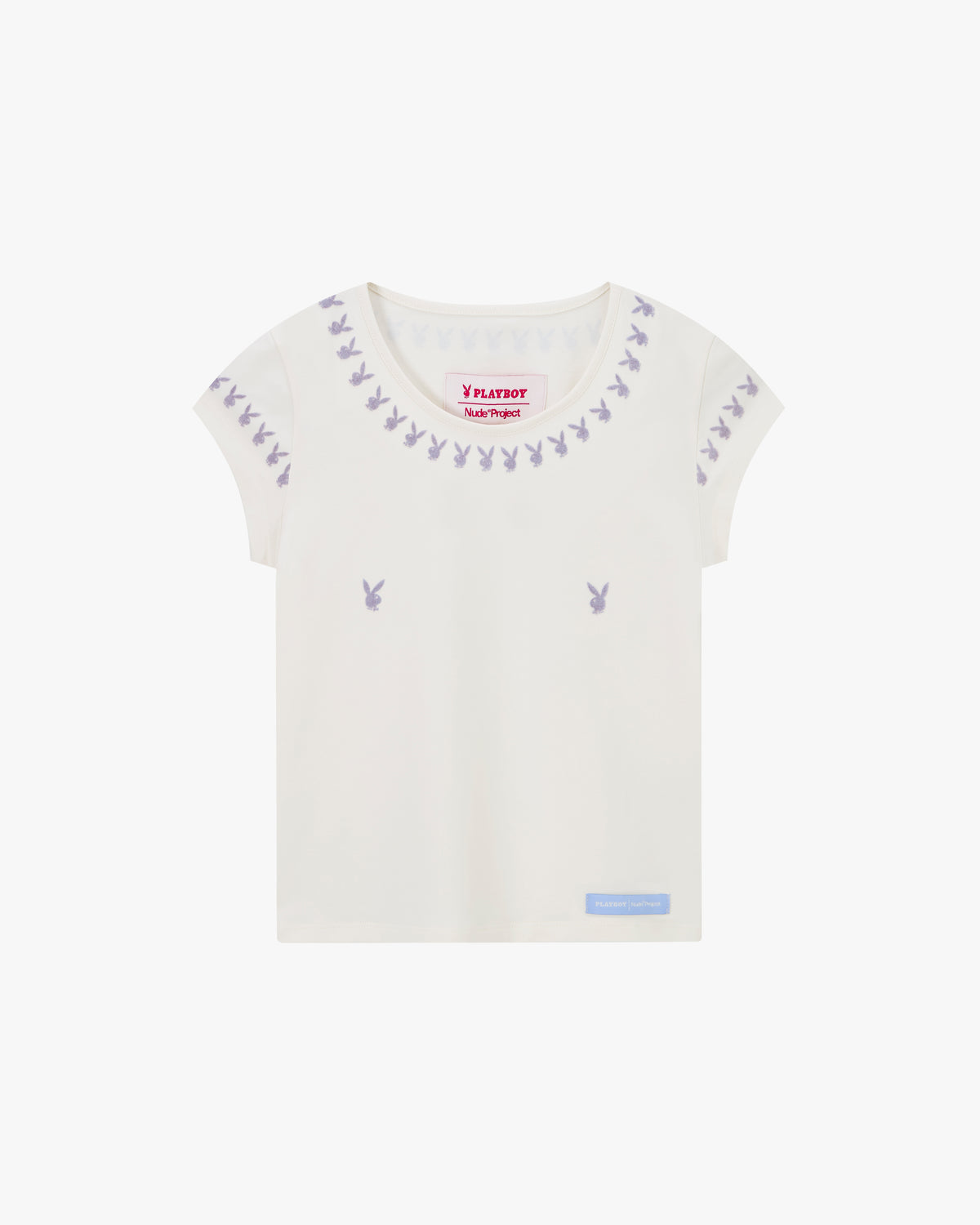 Baby Tee Amber Blanco