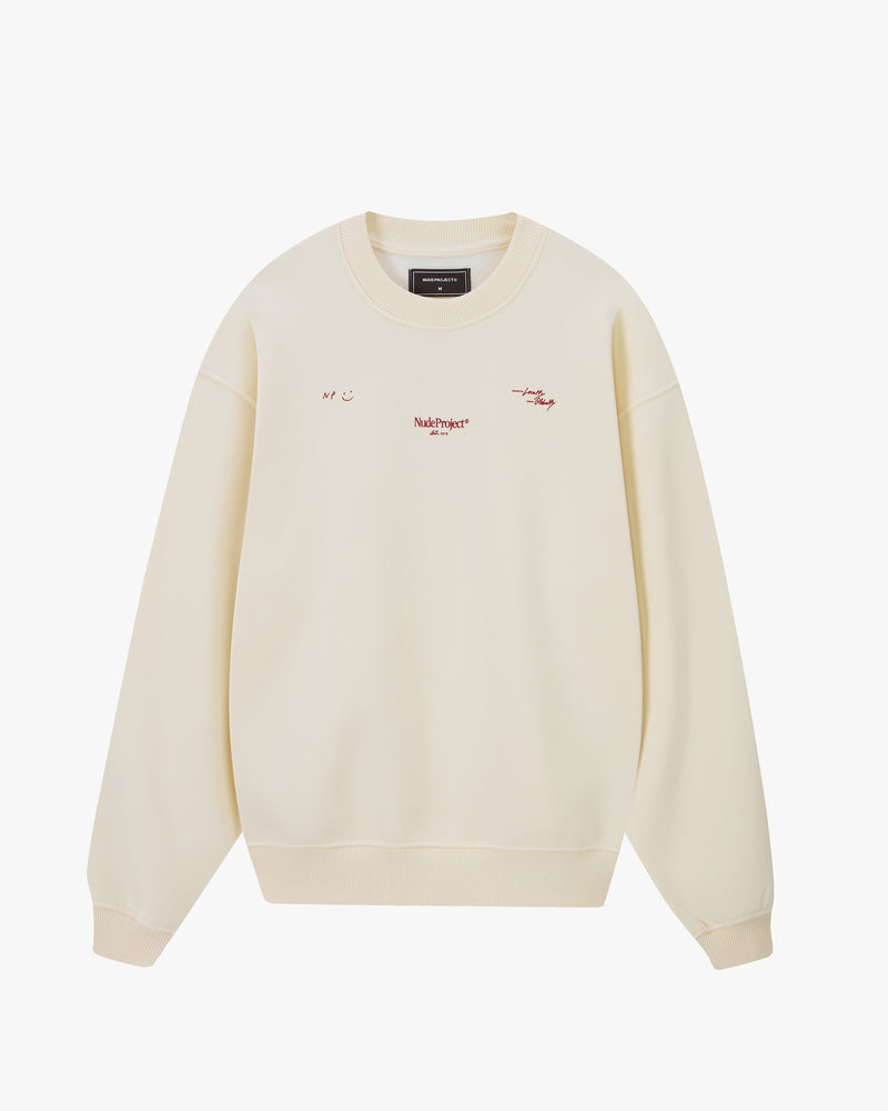 Global Soon Sweatshirt Marshmallow