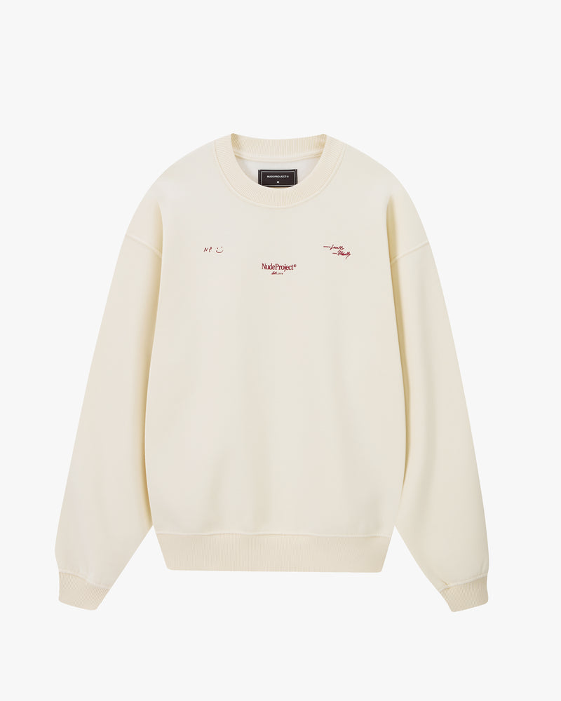 Global Soon Sweatshirt Marshmallow