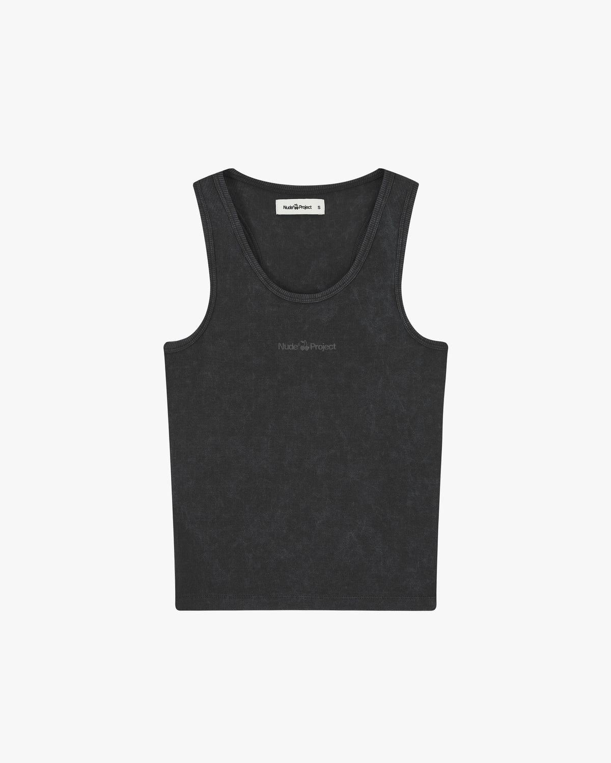 Ribbed Tank Top Ash