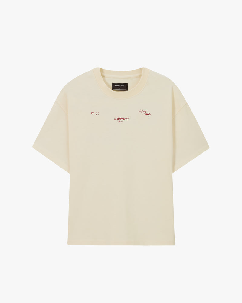 Global Soon Tee Marshmallow