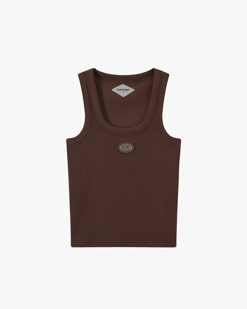 Sophisticated Pleasure Tank Top Chocolate