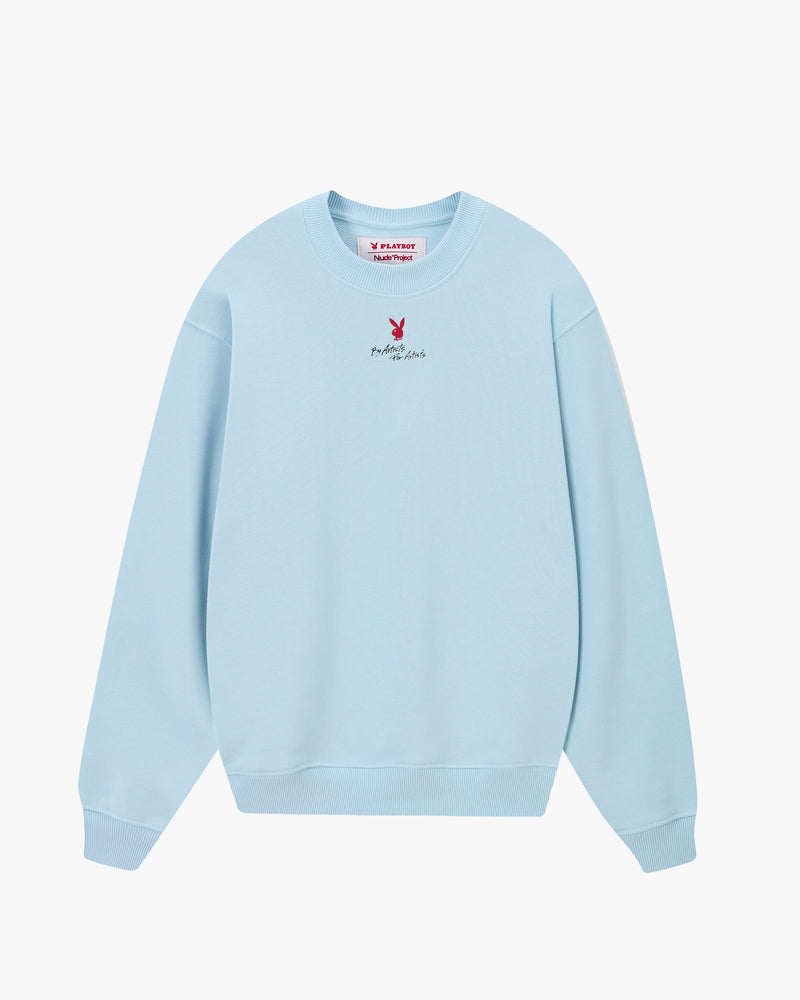 Moonlight Sweatshirt Baby Blue