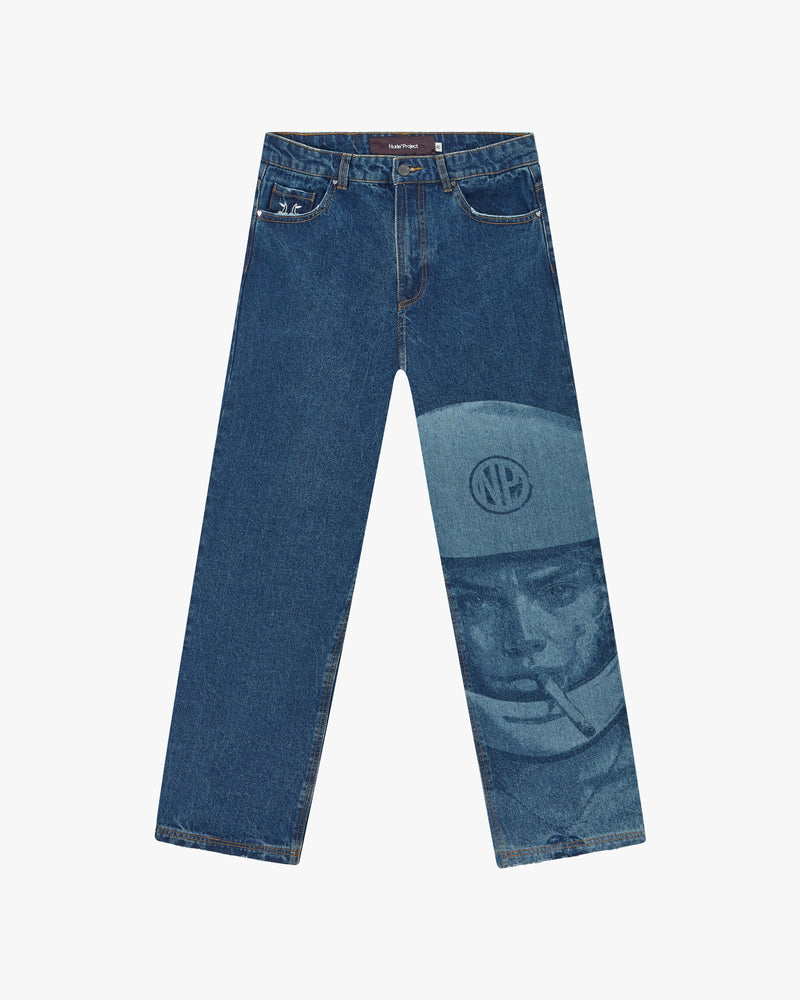 Pilot Laser Straight Jeans