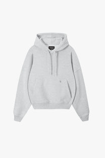 Marble Hoodie Grey Melange