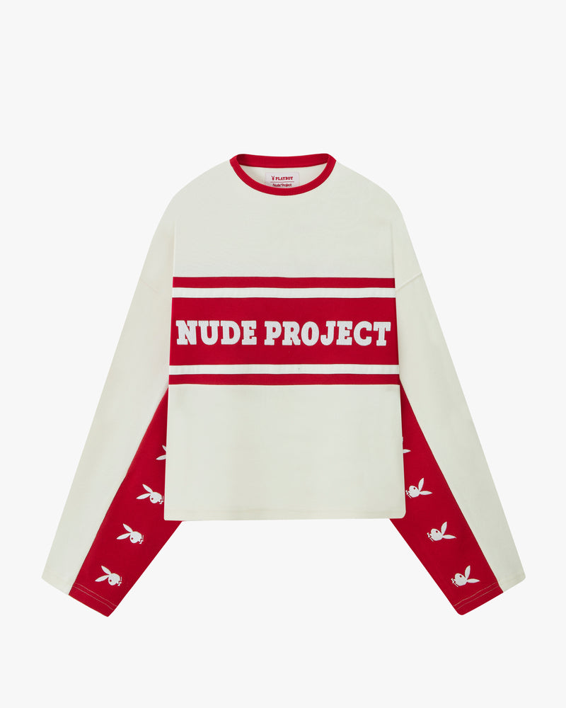 MontBlanc Long-Sleeve Tee Red