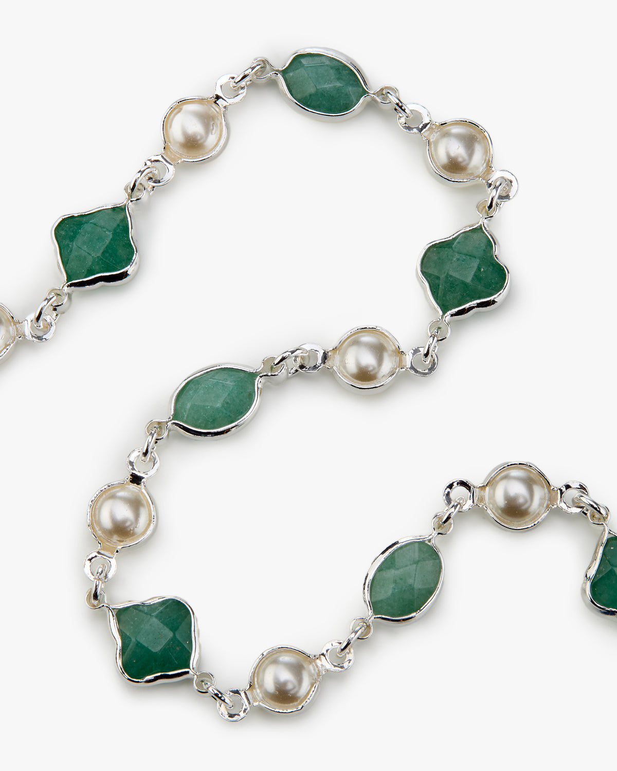 Palmas Necklace Green