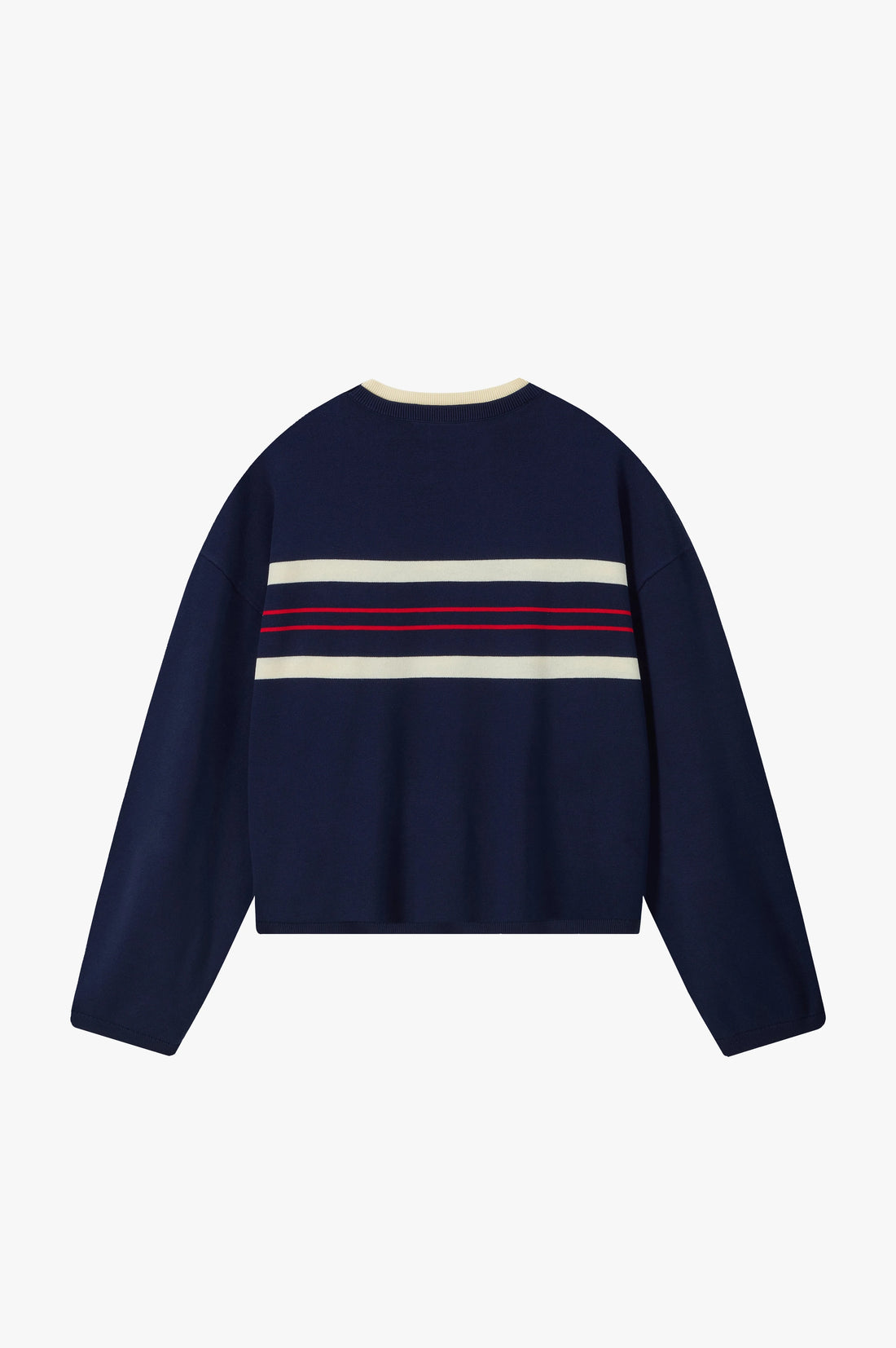 Smith Knit Sweater Navy