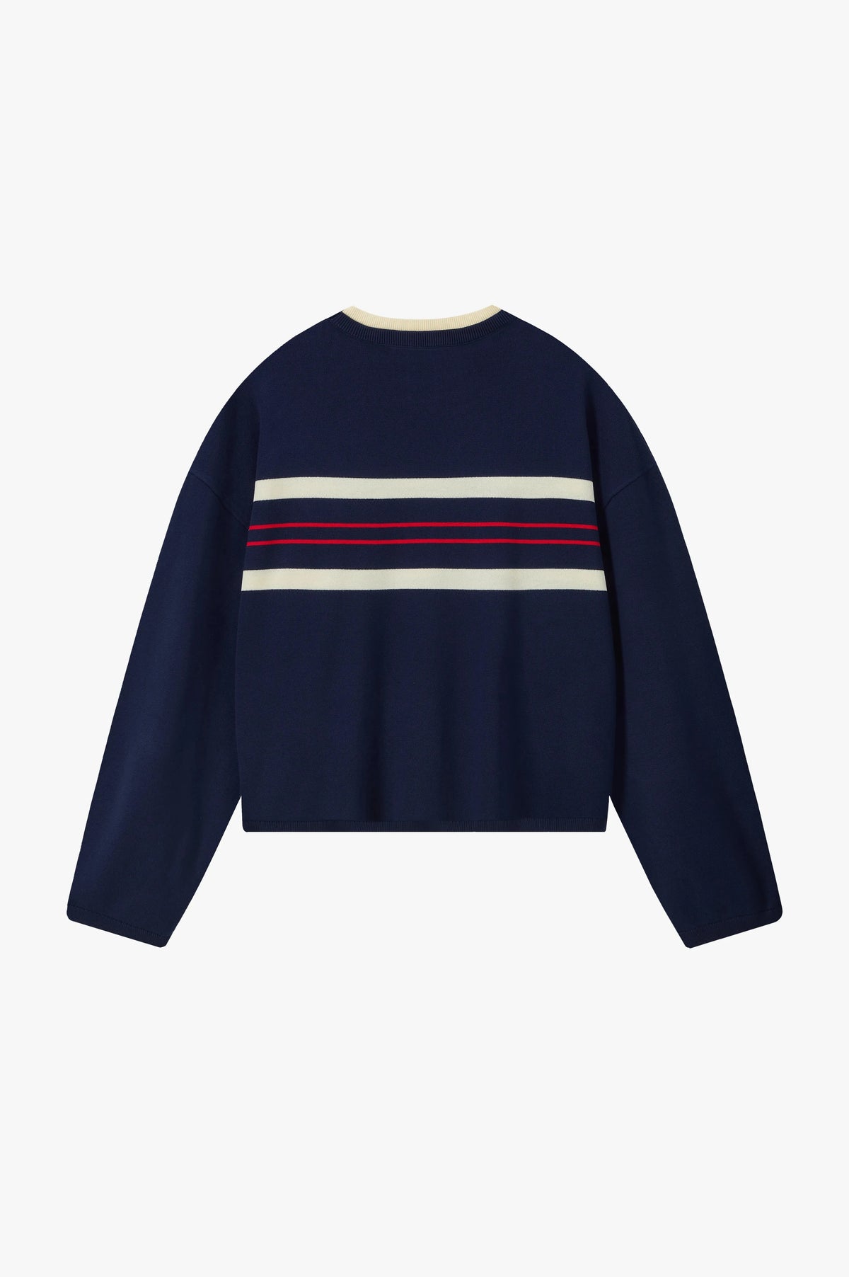 Smith Knit Sweater Navy