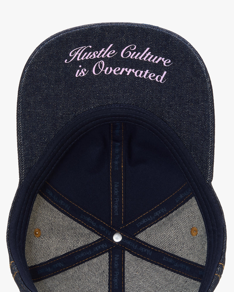 Script Denim Cap