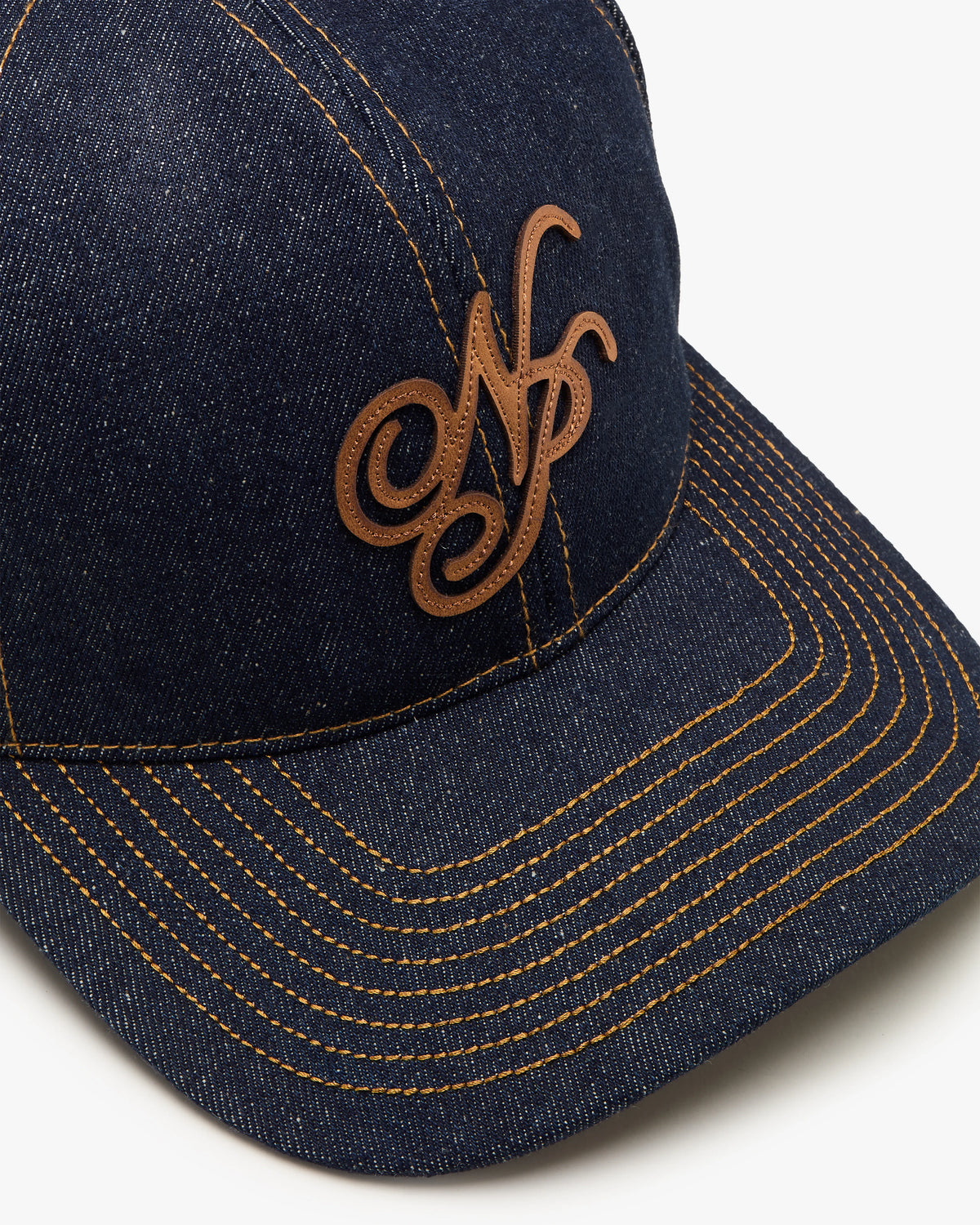 Script Denim Cap