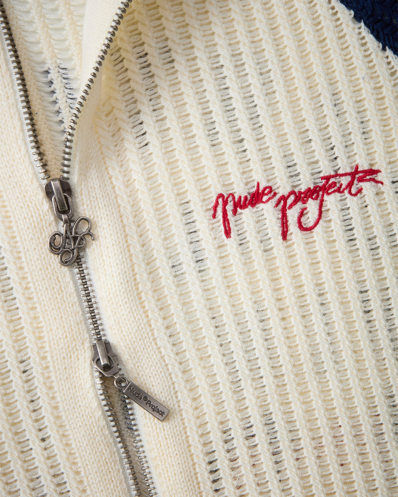 Agneli Knit Bomber Jacket